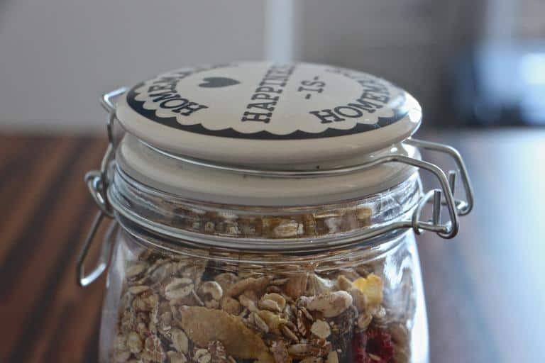 Pic 9 a glass jar with nuts