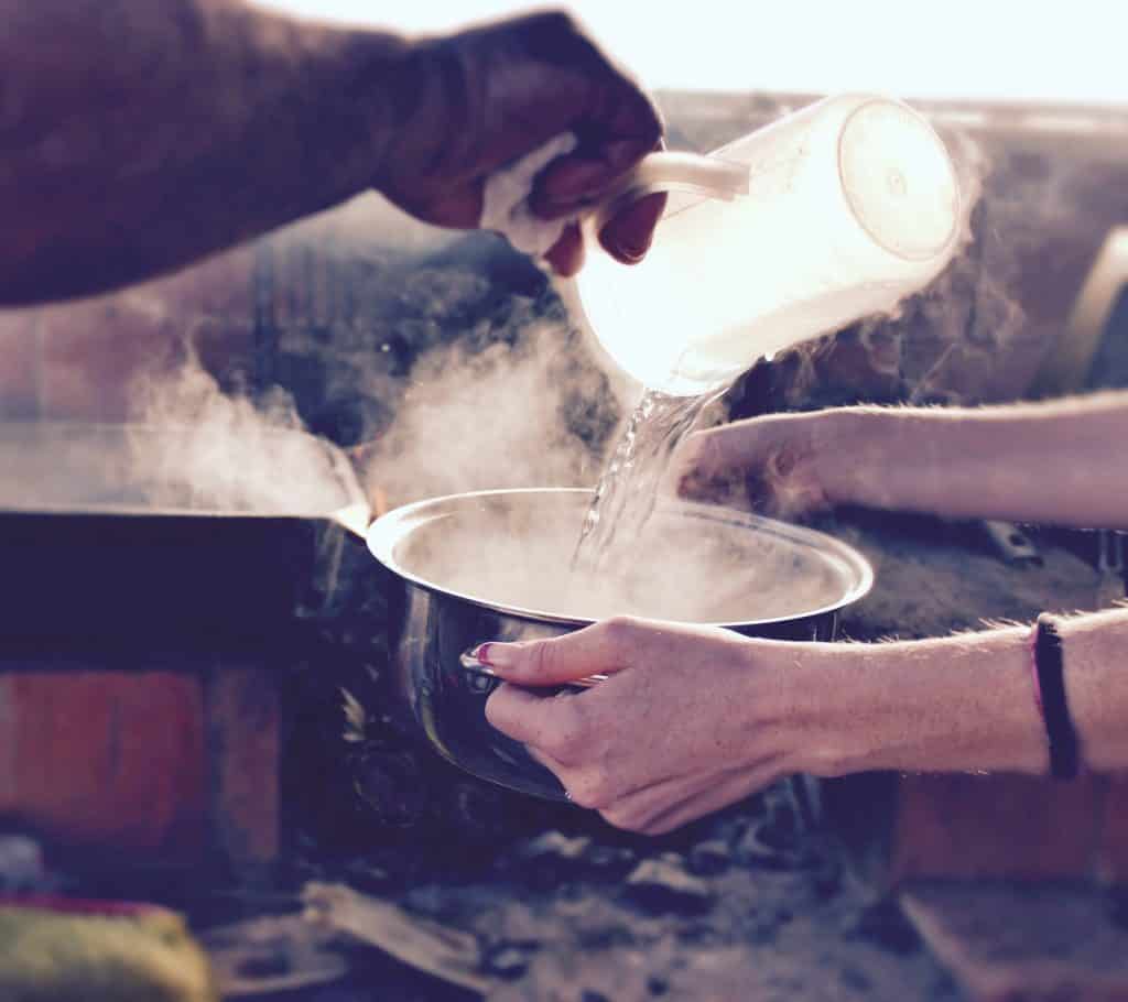 Pic 6 boiling water